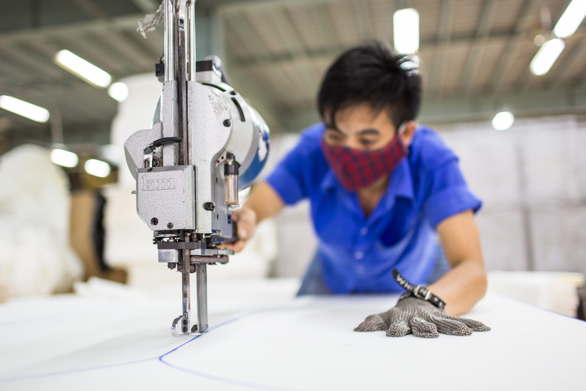 Manufacturing Ho Chi Minh City Photographer Ehrin Macksey produces Corporate, Industrial photography for furniture Manufacture. Photography by Ehrin Macksey.