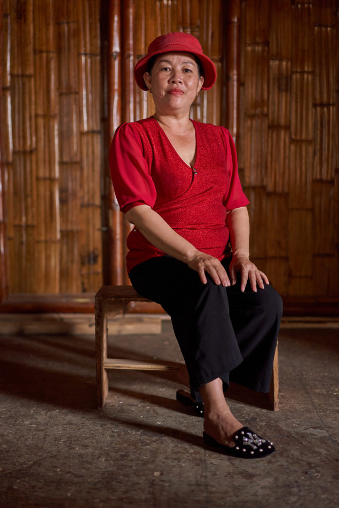 Vertical portrait from the Bamboo Living craftsmanship series