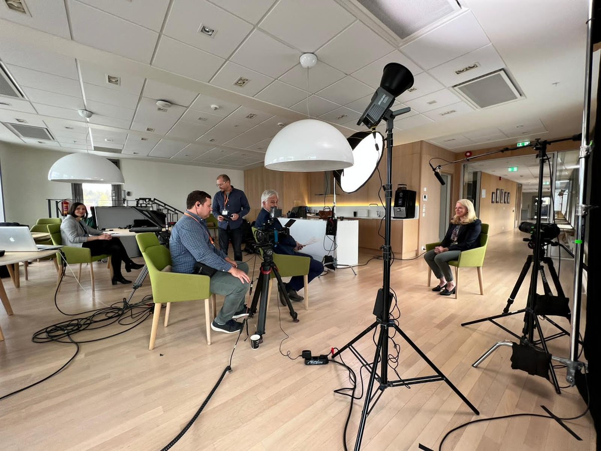 Documentary film crew on location at agricultural farm in Malaysia for Yara recruitment campaign