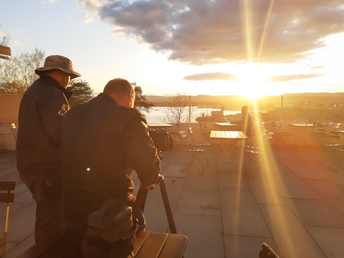 singapore recruitment video crew sunset waterfront
